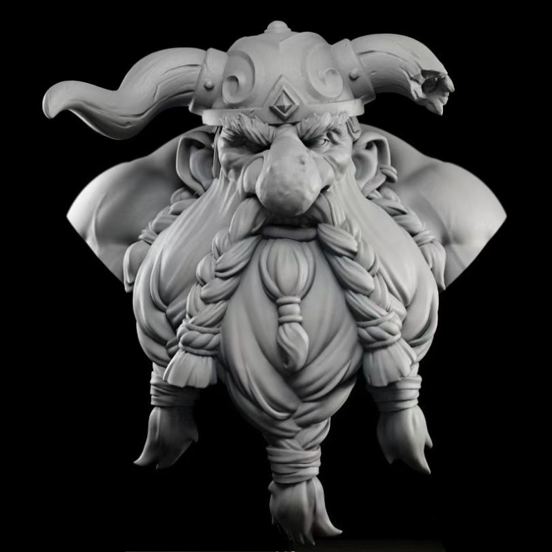 Model Kit Fantasy - 60 mm schaal gegoten hars bustemodelkit
