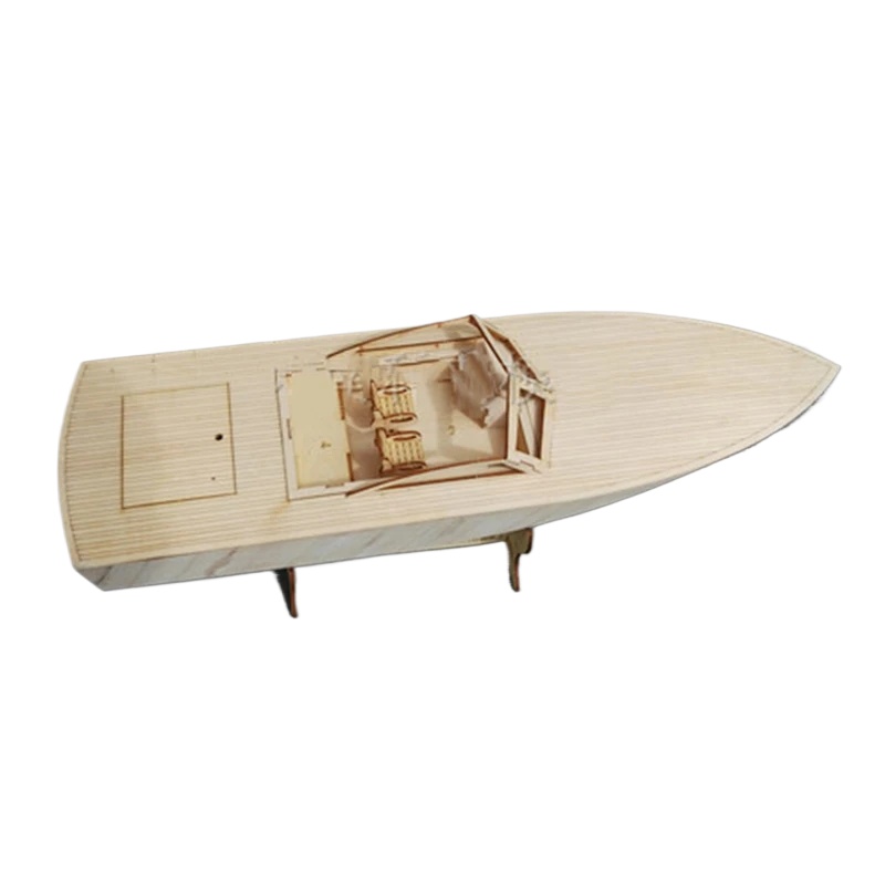 Model Kit Yacht - Afstandsbediening Jacht Handgemaakte Houten Boot Kit