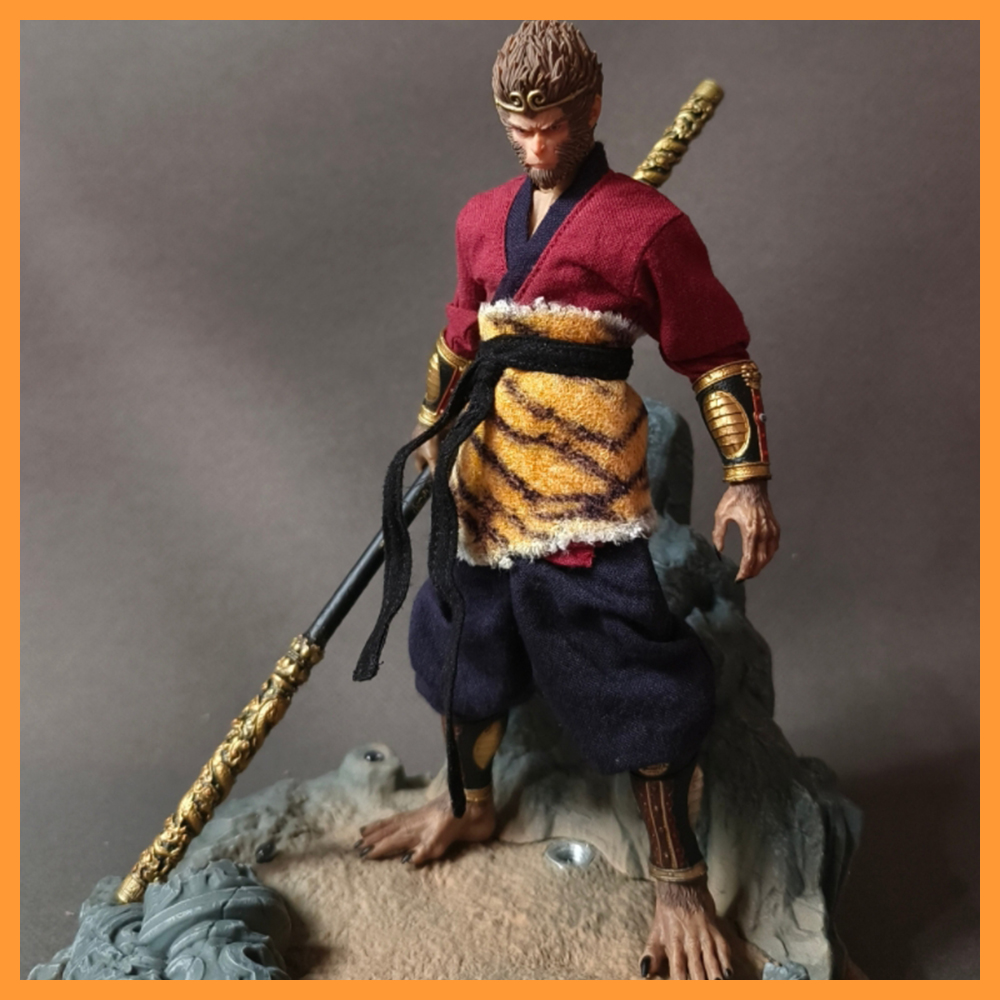 Model Kit Wukong - 1/12 Schaal Chinese Comic Oude Stijl