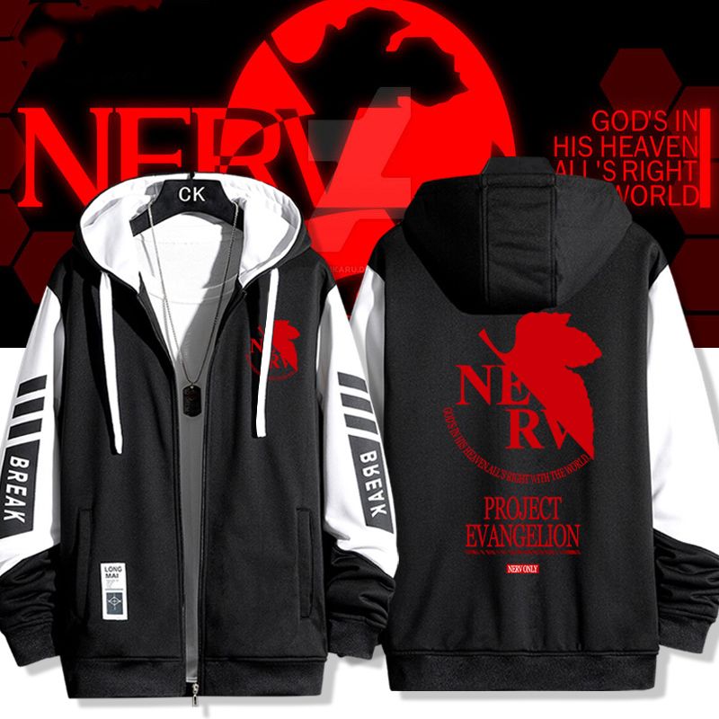 Model Kit Eva - Cartoon Neon Genesis Evangelion Capuchon Vest
