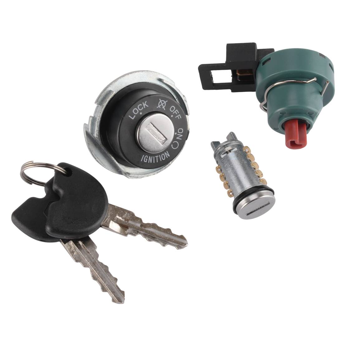 Model Kit Vespa - Contactslot met slotcilinder sleutelmodulekit geschikt voor