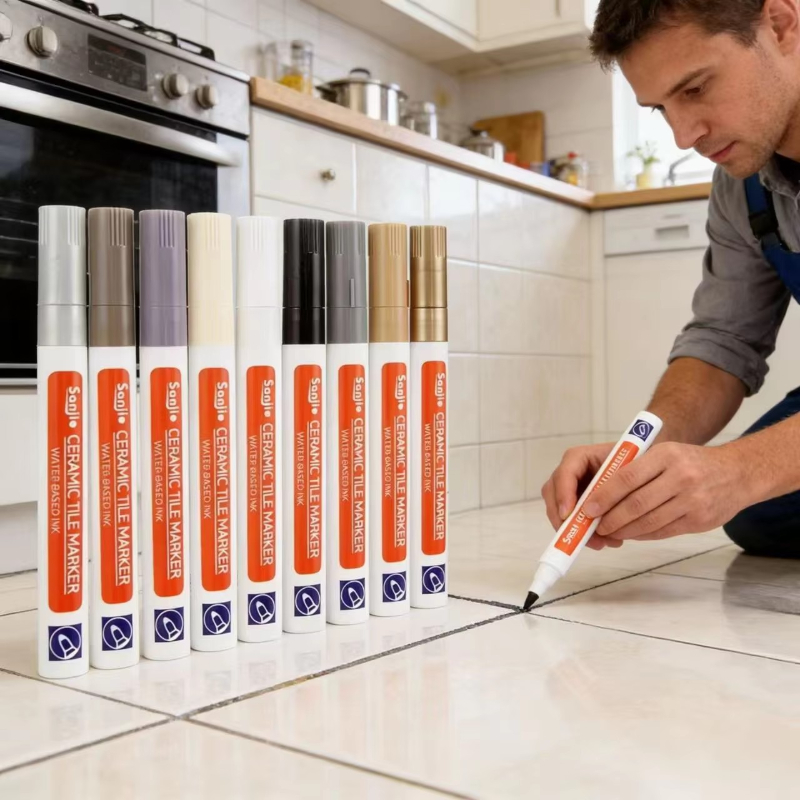 Paint Model Kit - 1-2 stuks waterdichte witte markeerstift voor