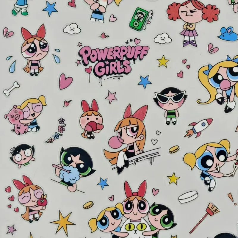 Powerpuff Girls-stickers, wate - Model Kit Anime Girl recensie en prijs