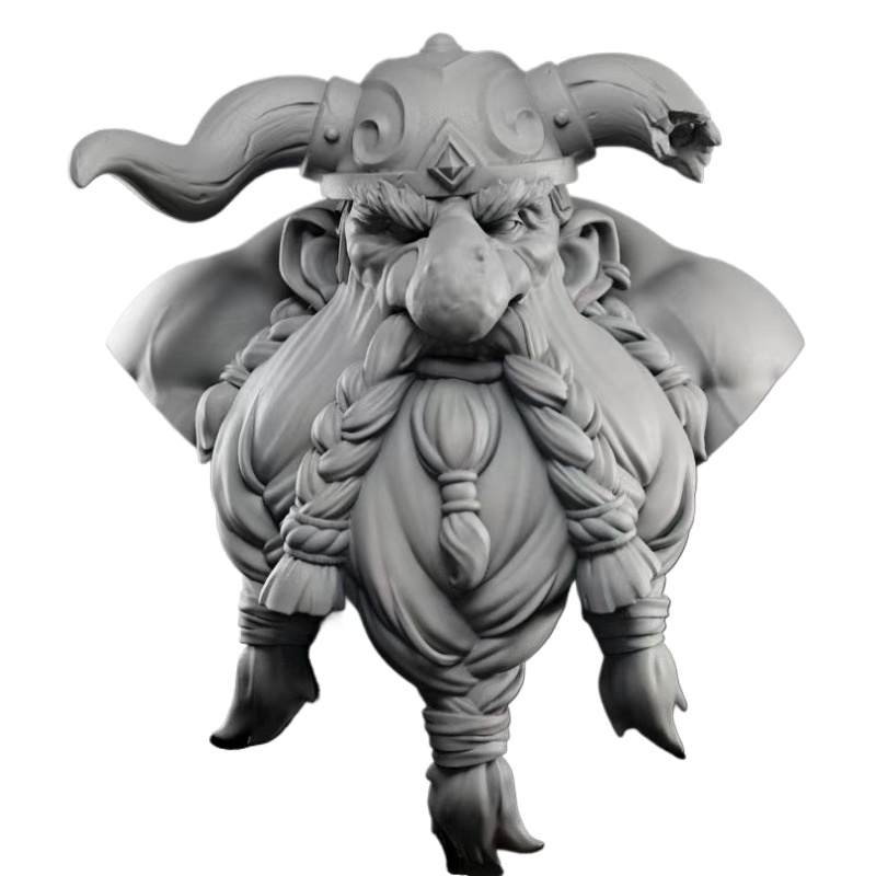 60 mm schaal gegoten hars bust - Model Kit Fantasy recensie en prijs