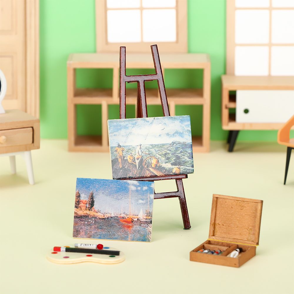 1:12 Poppenhuis Meubels Miniat - Paint Model Kit recensie en prijs