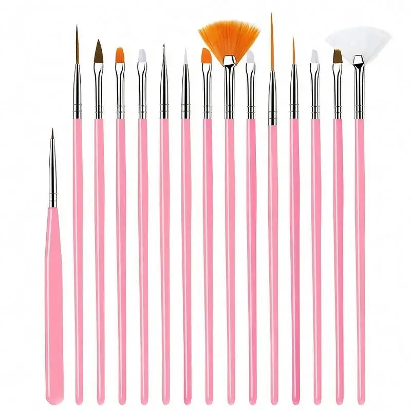 Set van 15 fijne penseelsets v - Paint Model Kit recensie en prijs