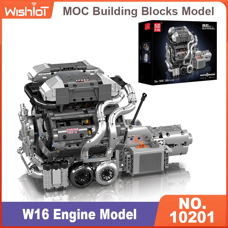 Mould King 10201 Supersportwag - Model Kit Engine recensie en prijs